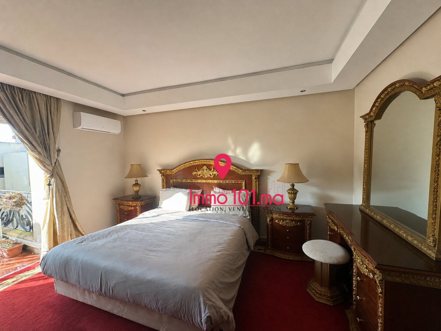 Location appartement meublé à Hay Riad ZLLAM2430